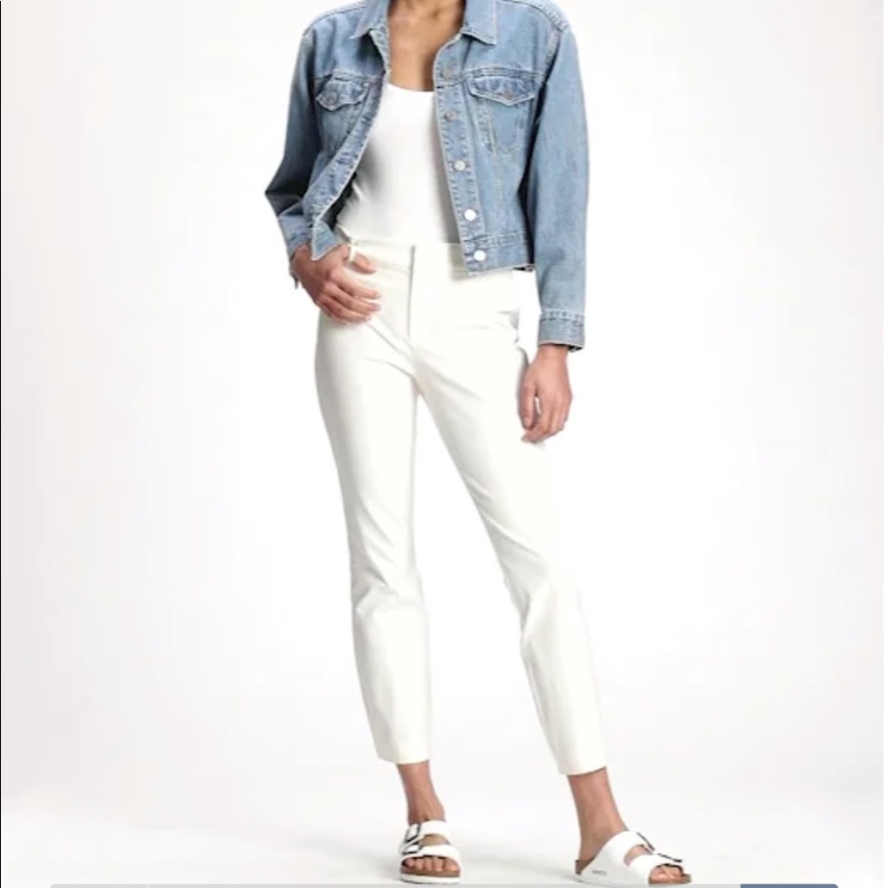 Gap High Rise Slim Ankle Pants with Stretch